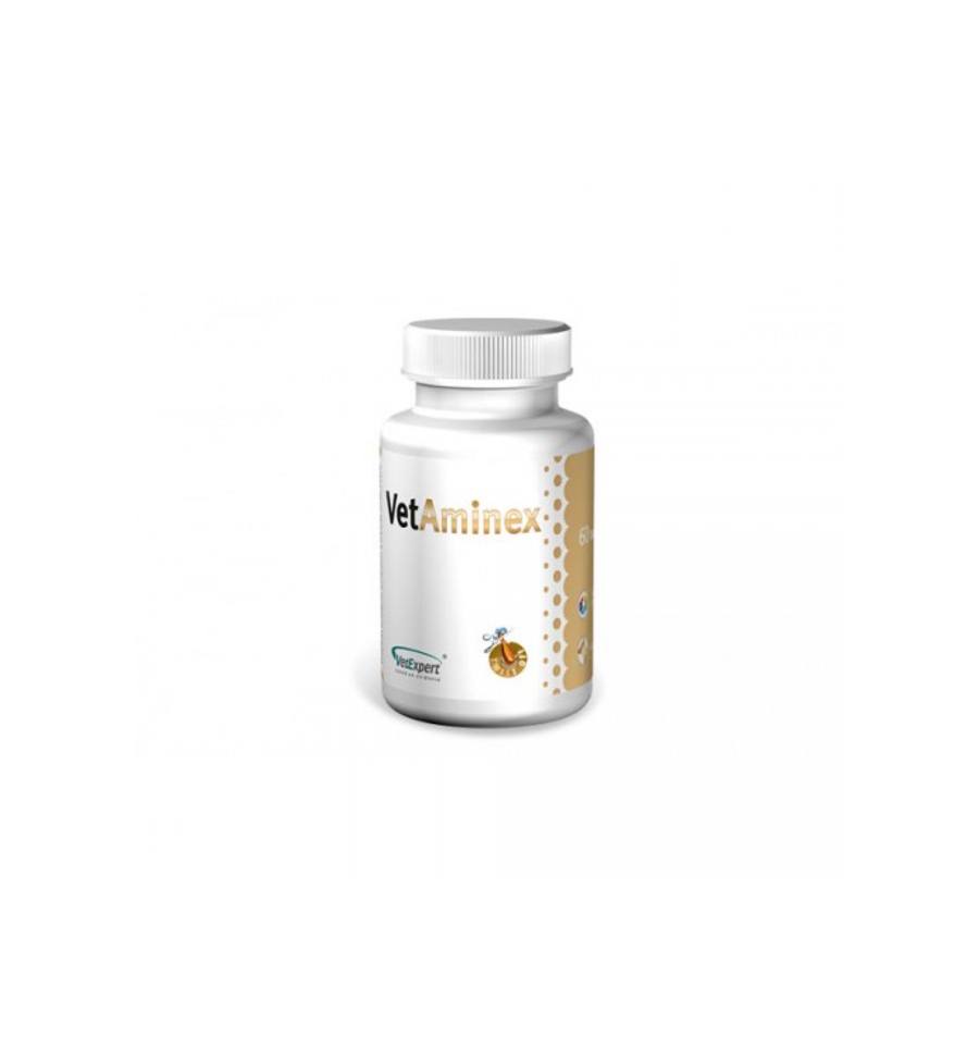 Vetaminex - 60 Capsule Twist Off - Complex de vitamine si minerale pentru caini si pisici