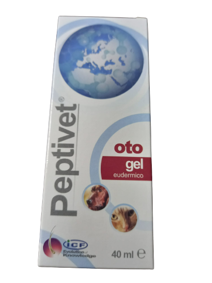 Peptivet Oto Gel pentru caini si pisici, 40 ml