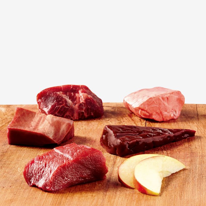 Mancare umeda pentru caini GranCarno Adult Dog Caprioara Mar 400 gr