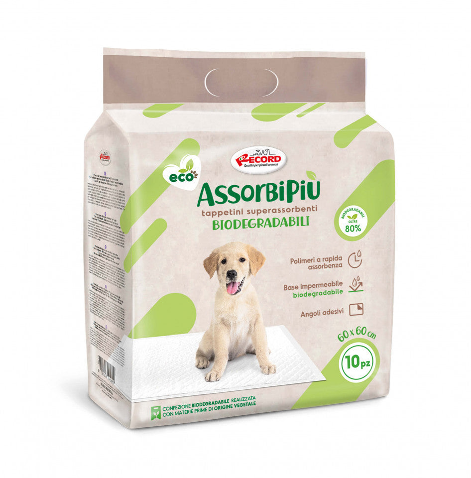Covorase absorbante Assorbipiu Eco, biodegradabile - 60x60cm(10buc.)