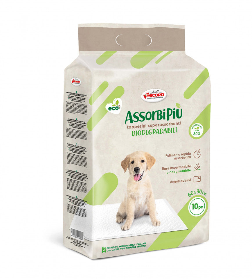 Covorase absorbante Assorbipiu Eco, biodegradabile - 60x90cm(10buc.)
