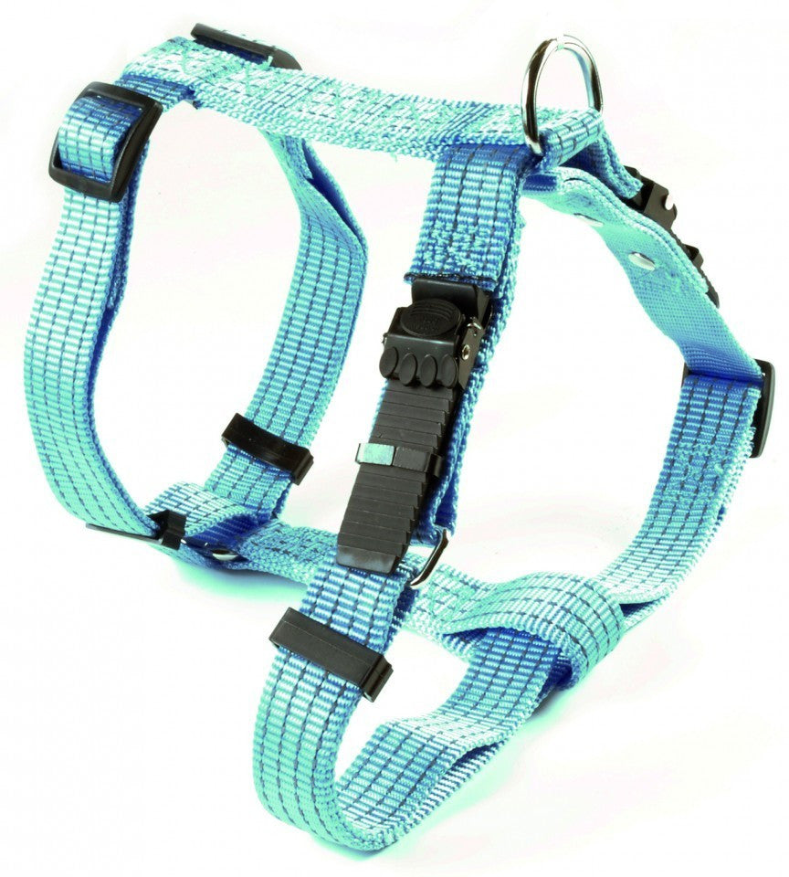 Adjustable Nylon Technical Harness - XL - Blue