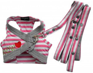 T-shirt harness - Pink - XXL