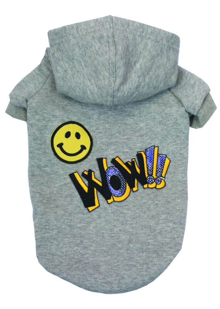 Hoodie Pop - S - Grey