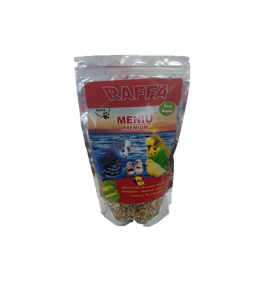 Hrana pentru pasari Raffa Menu Premium, 500g