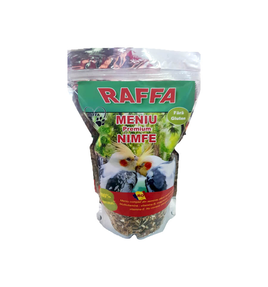 Hrana pentru papagali Raffa Menu Premium Nimfe, 700g