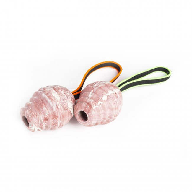 Rubber toy - Duoplay - orange handle