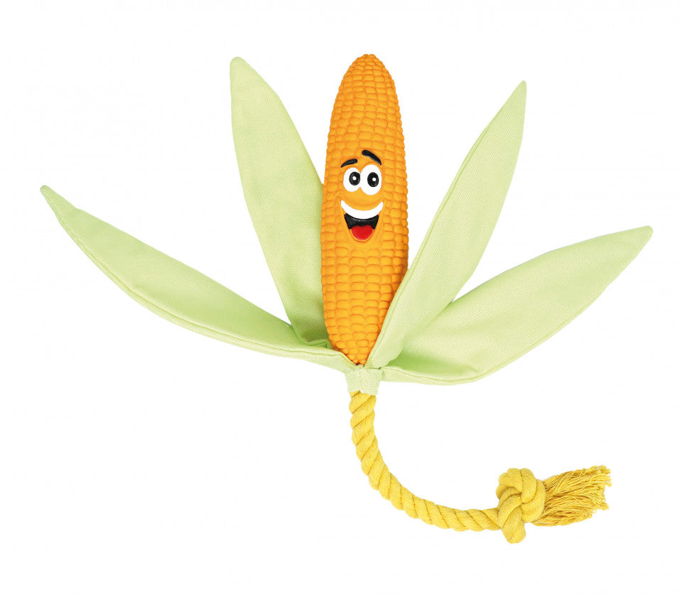 Rubber Toy Veggy - Corn