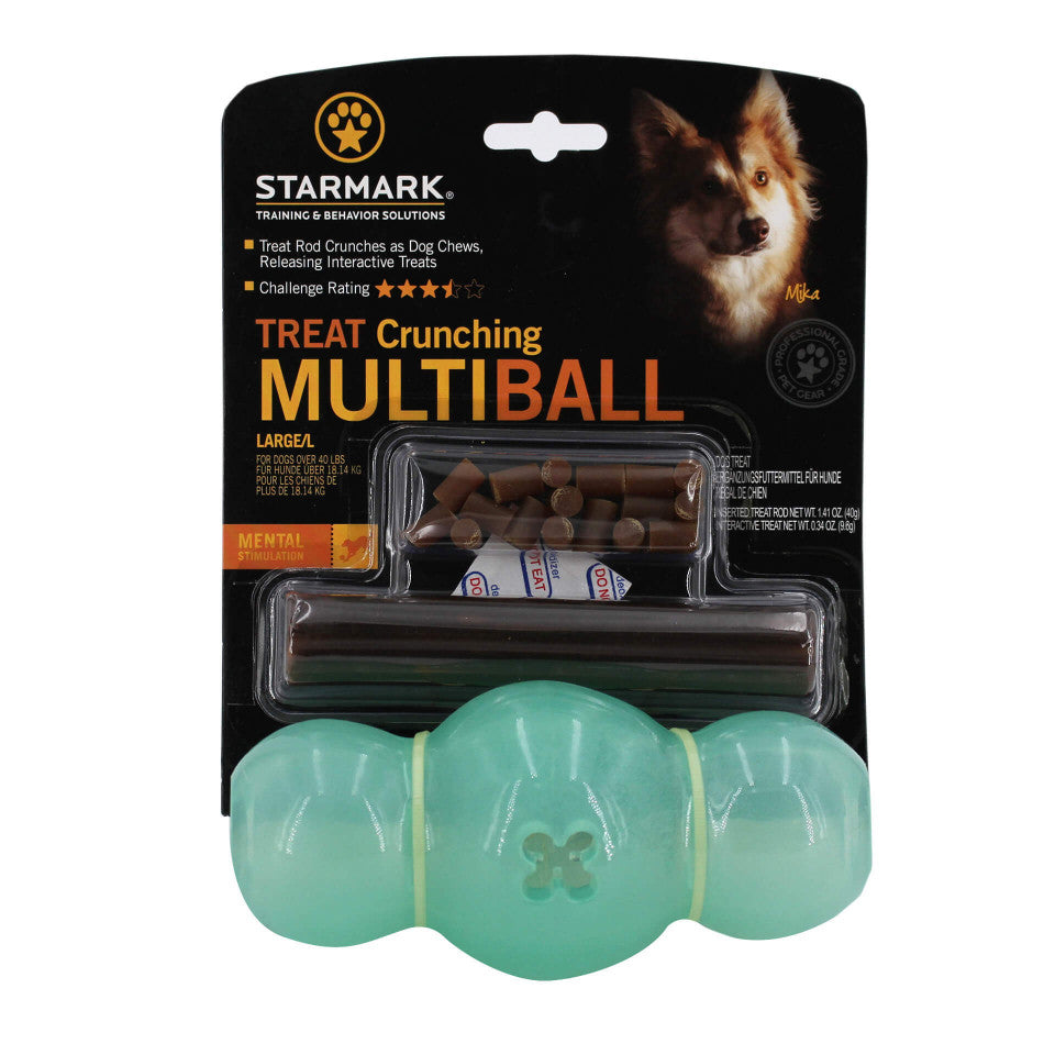 Starmark Crunching Multiball Toy - Size L