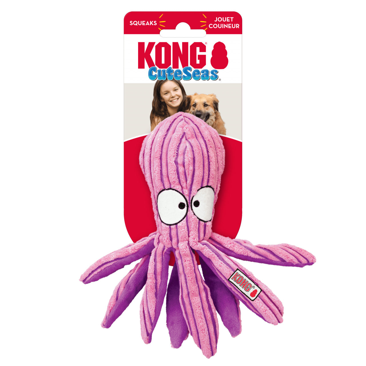 Kong CuteSeas Toy - Octopus - S