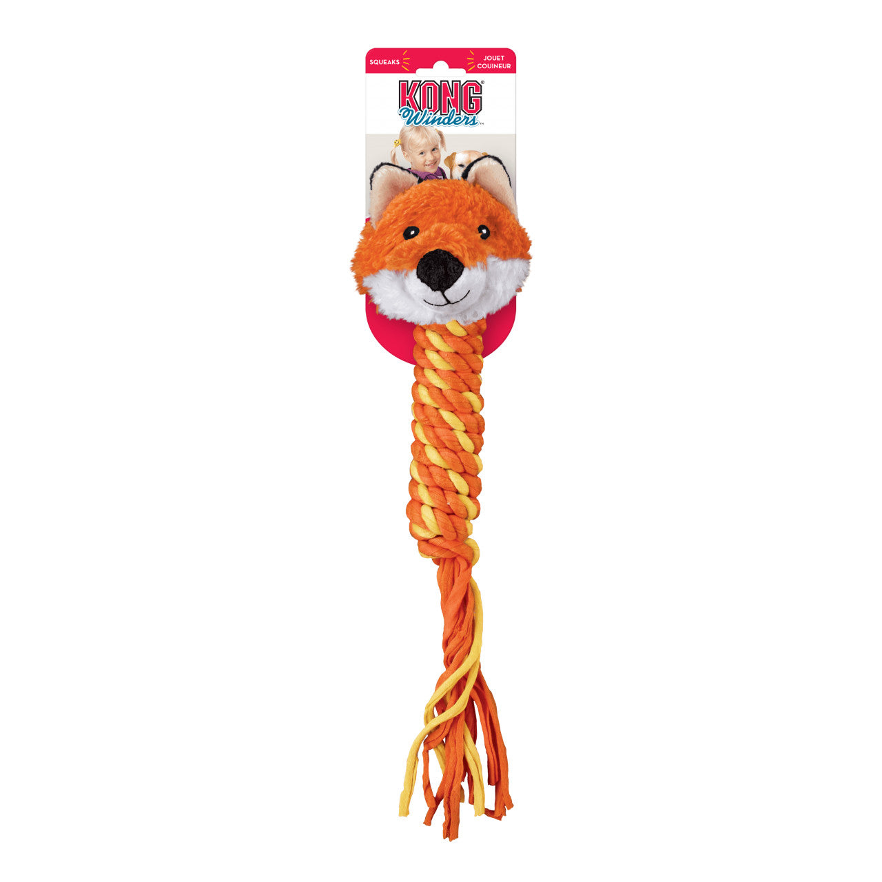 Kong Winders Toy - Fox - M