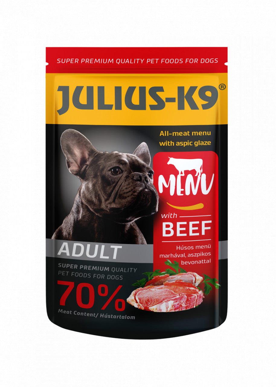 Julius K9 Dog - Super-premium wet food - Beef - 12 x 125g