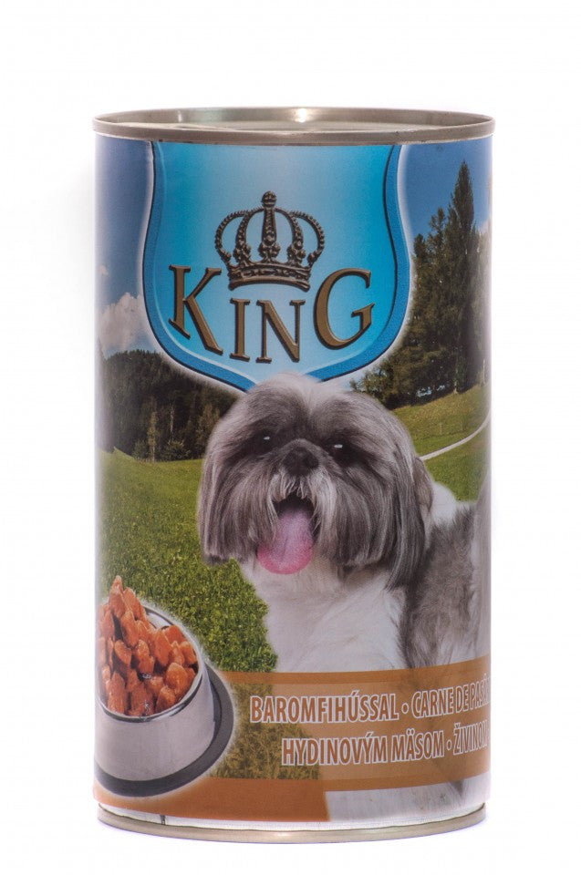 King Dog - conserva cu carne de pasare