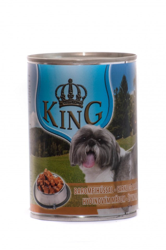 King Dog - conserva cu carne de pasare