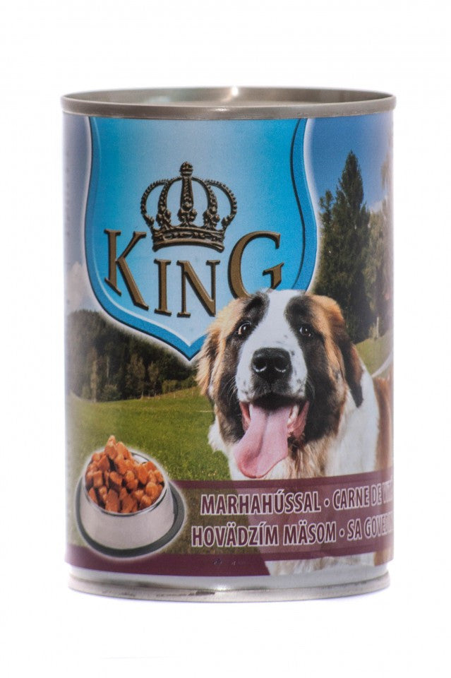King Dog - conserva cu carne de vita