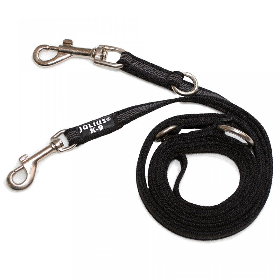 Lesa Antiderapanta, cu maner, dublu ajustabila - 2 carabine - 20mmx2.2m - Negru