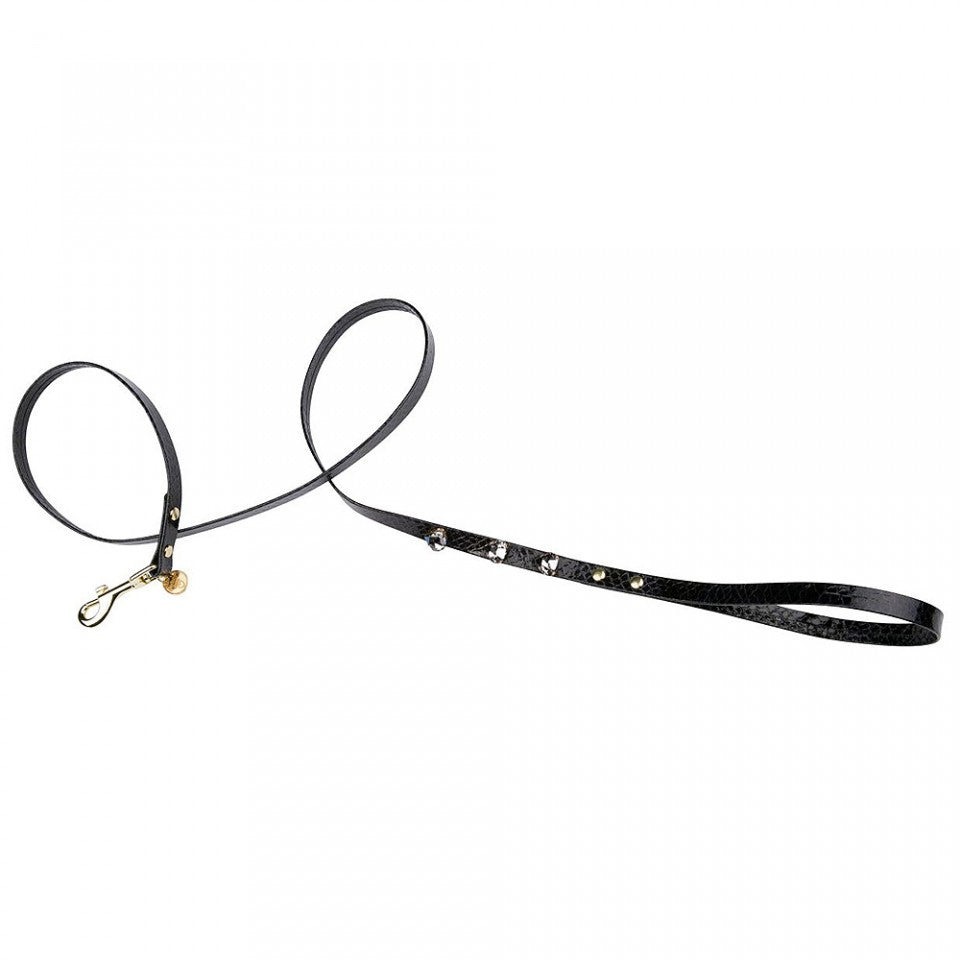 Charlotte's Dress Leash, Swarovski - 1m - Diamond