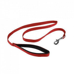 Lesa nylon cu maner captusit - 2.5cm - Rosu