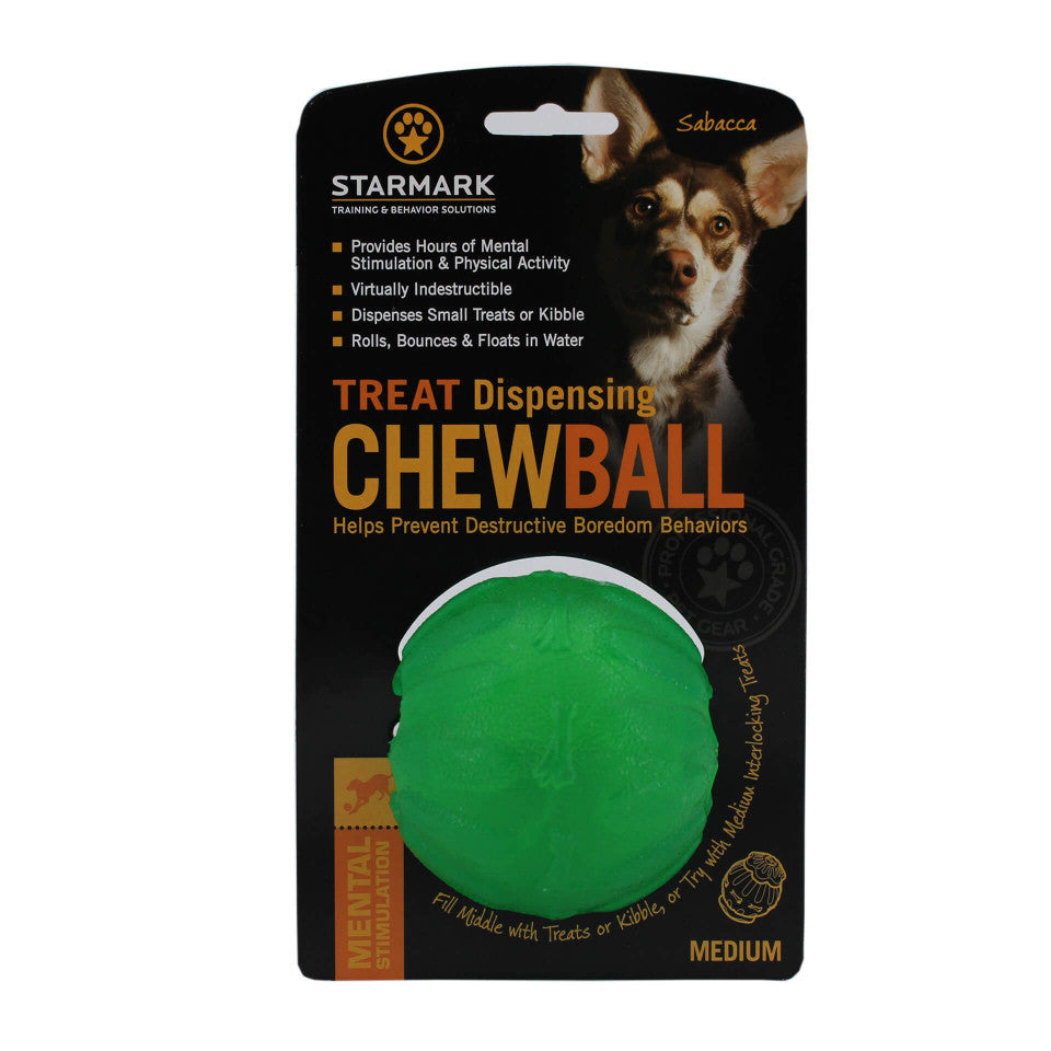 Chew Ball Starmark Dispensing Ball - Size M