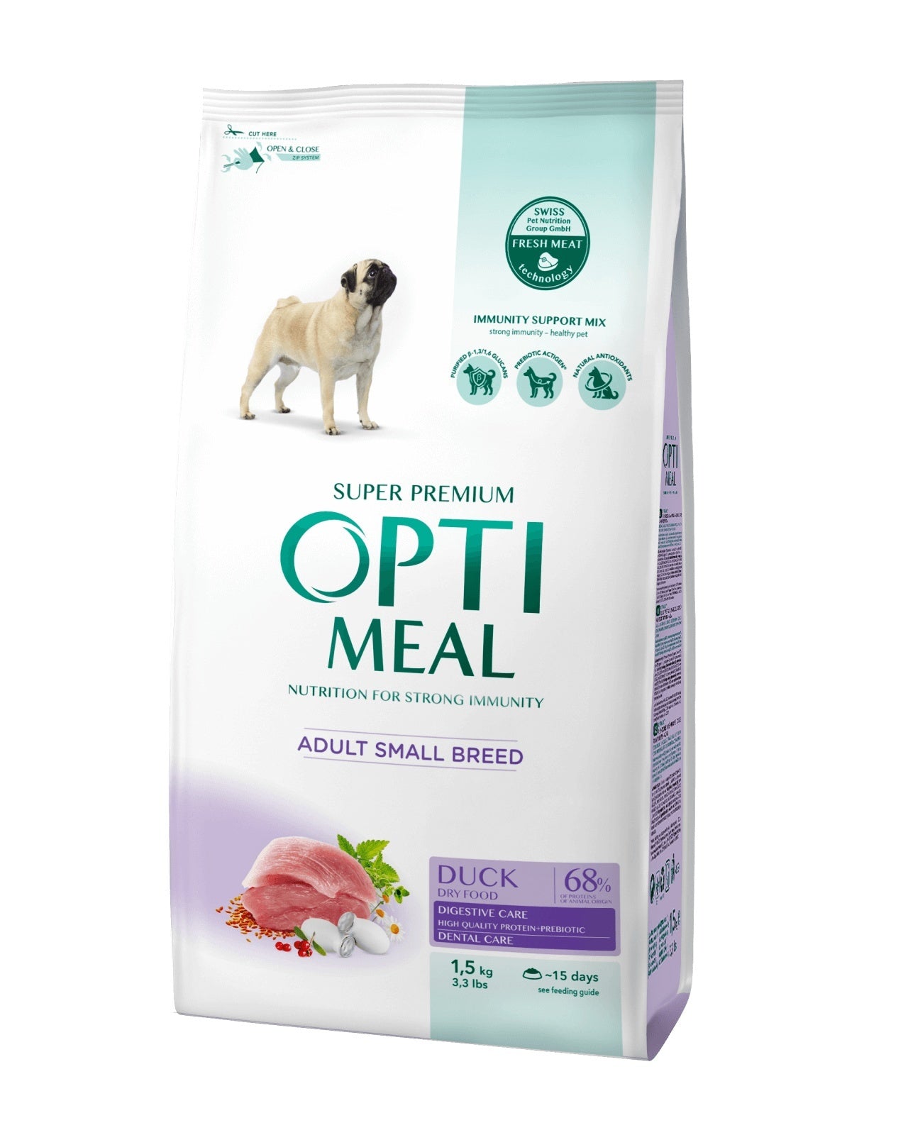Optimeal Adult Mini - Hrana uscata super-premium - Rata