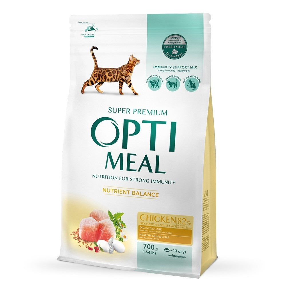 Optimeal Cat - Hrana uscata super-premium - Pui