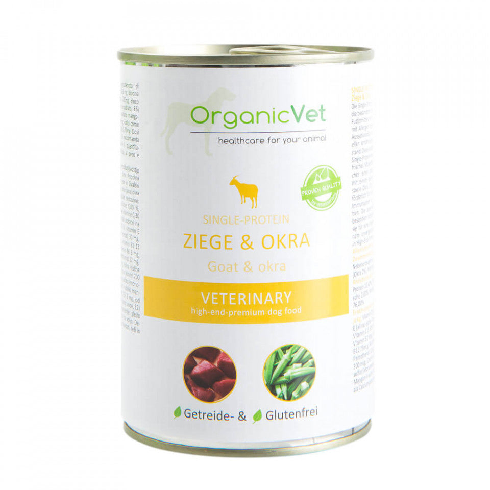 OrganicVet Veterinary - Capra si Bame - 400g