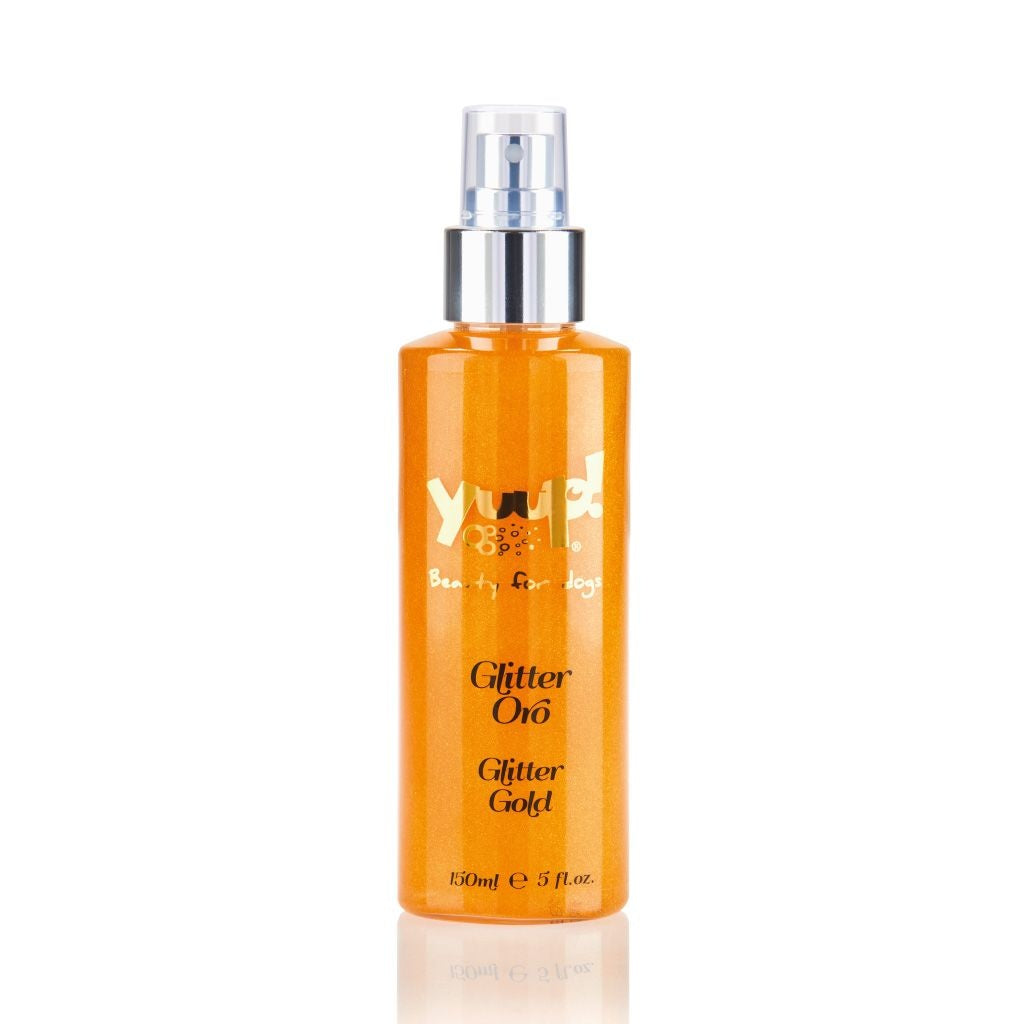 Parfum cu sclipici Yuup Fashion Glitter Gold