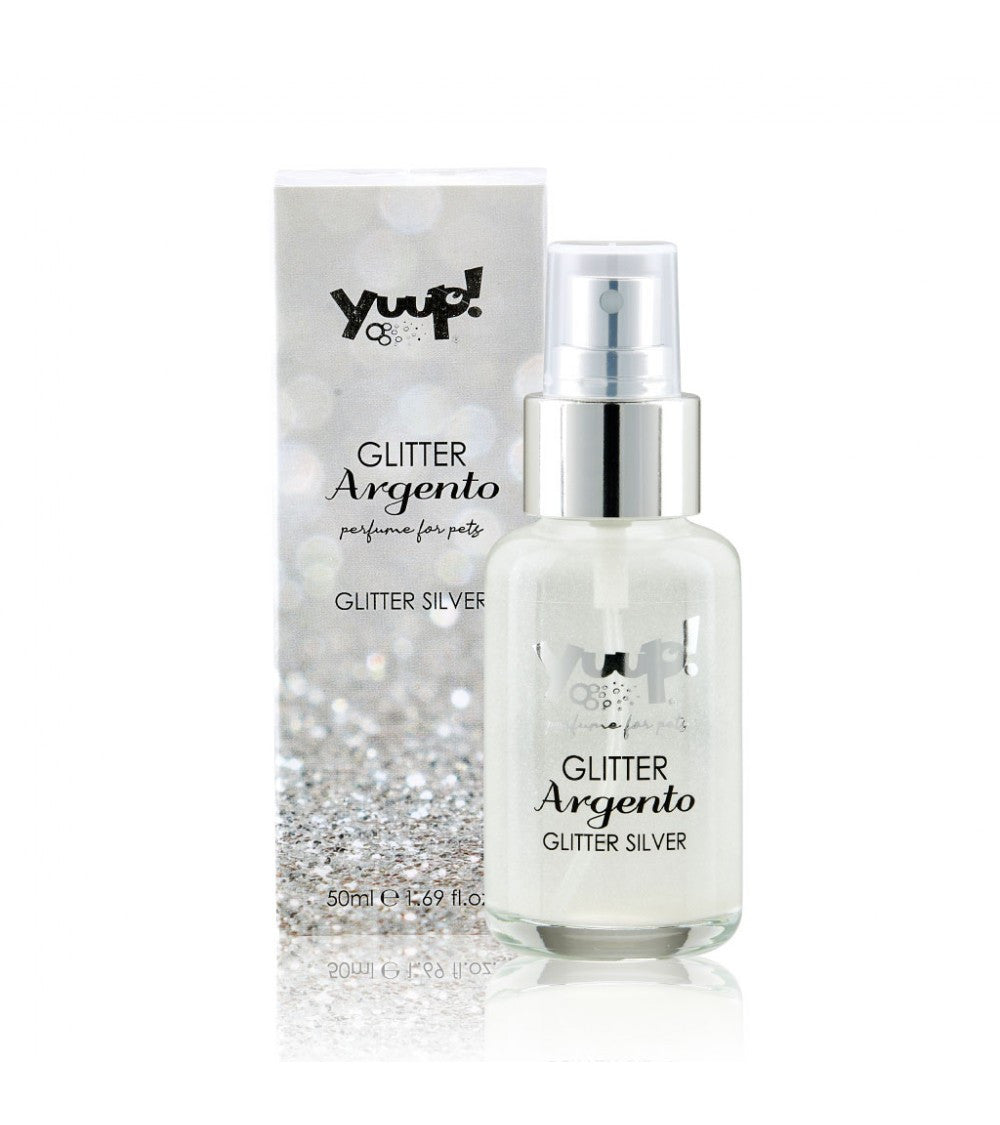 Parfum cu sclipici Yuup Fashion Glitter Silver