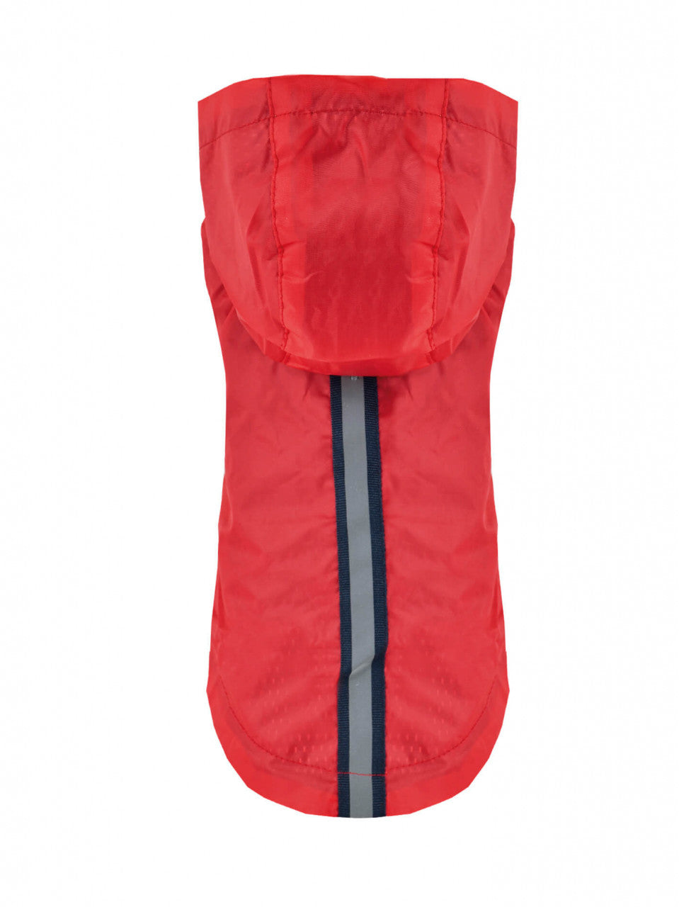 Reflective Rain Poncho - Red - 3XL