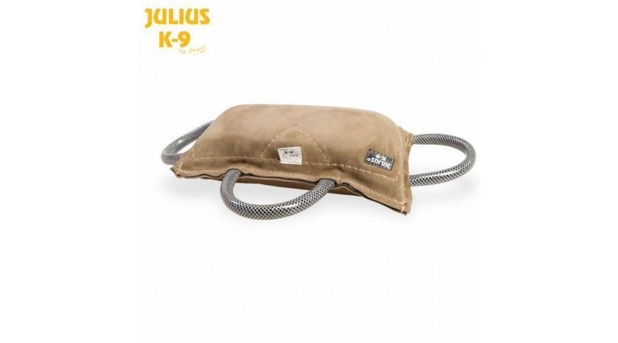 Hard bite pillow - leather
