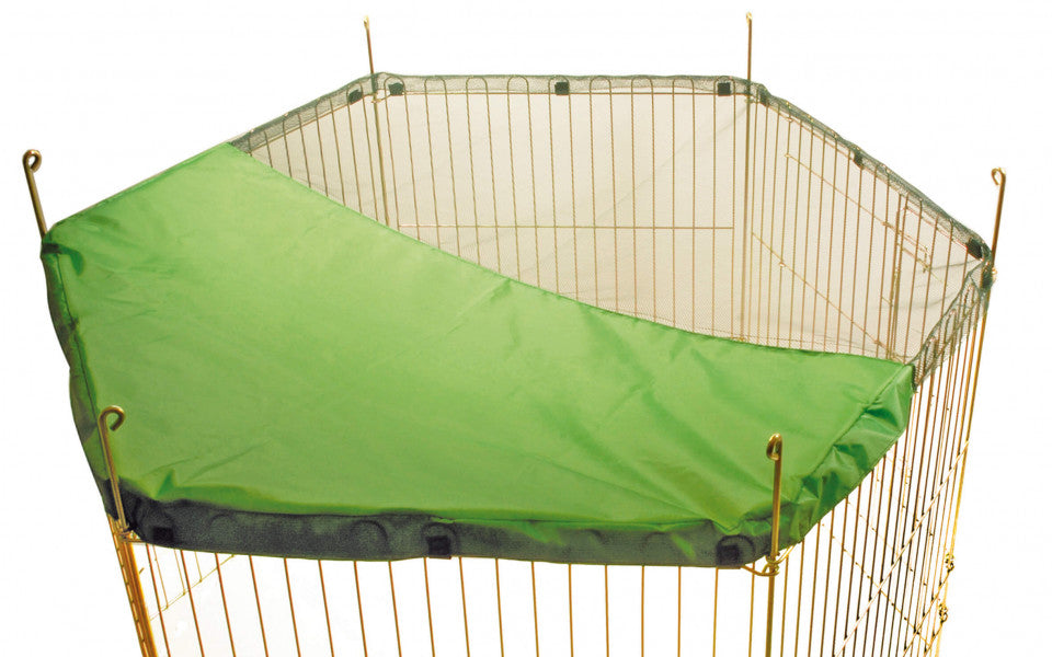 Canvas cover for metal playpen