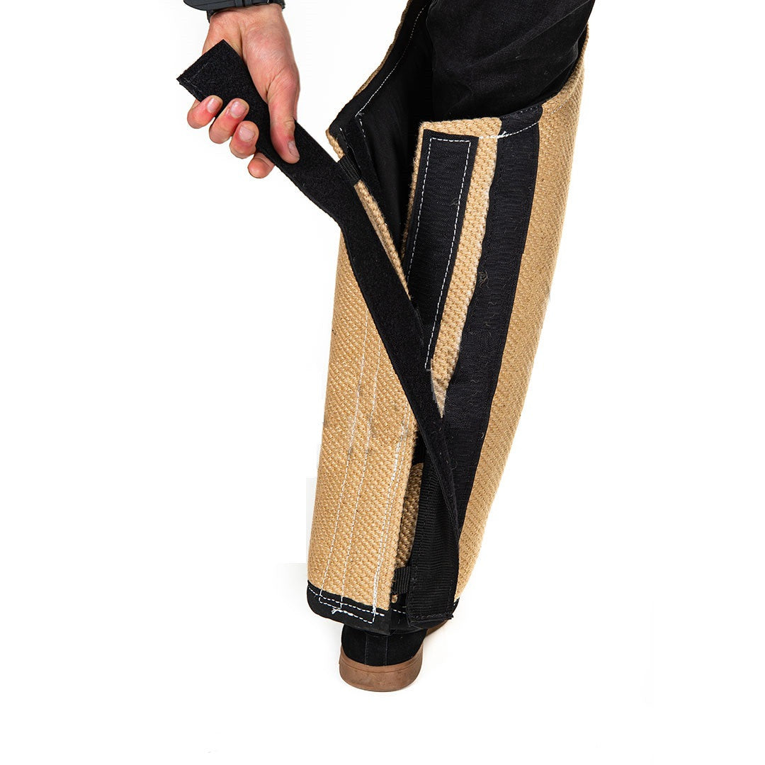 Jute leg protection, Velcro, EuroJoe - No.3