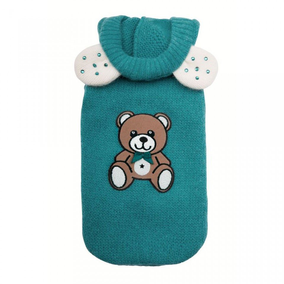Charlotte's Dress Sweater - S - Teddy Bear