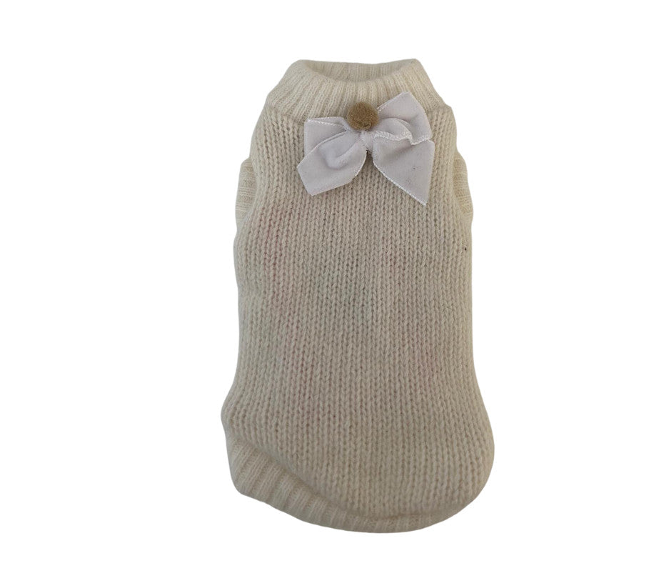 Pullover Puppy in Pon Pon - Cream