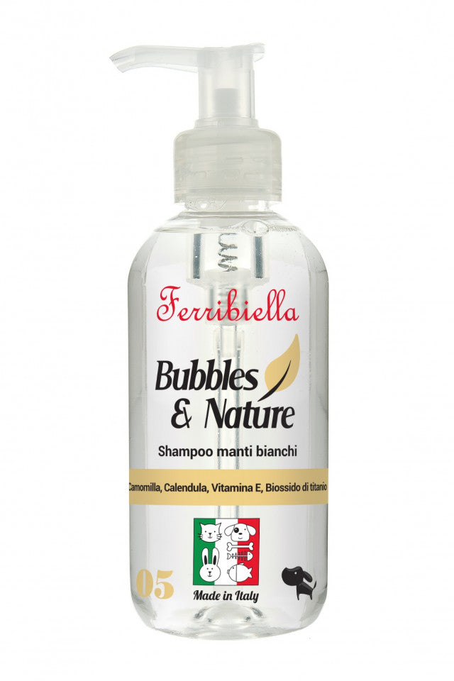 Sampon Bubbles & Nature, Blana alba - 250ml