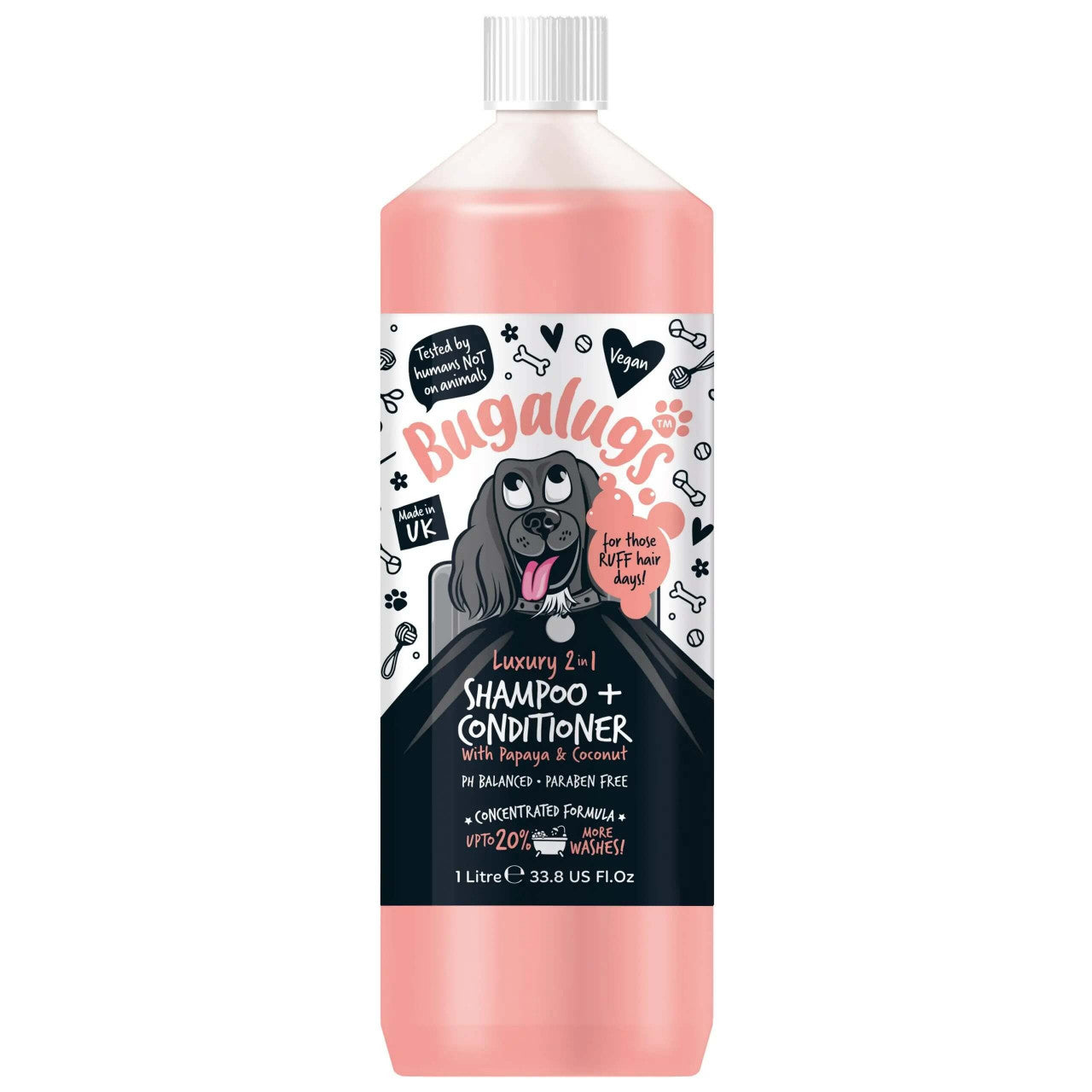Sampon Bugalugs Luxury 2 in 1 - 1L