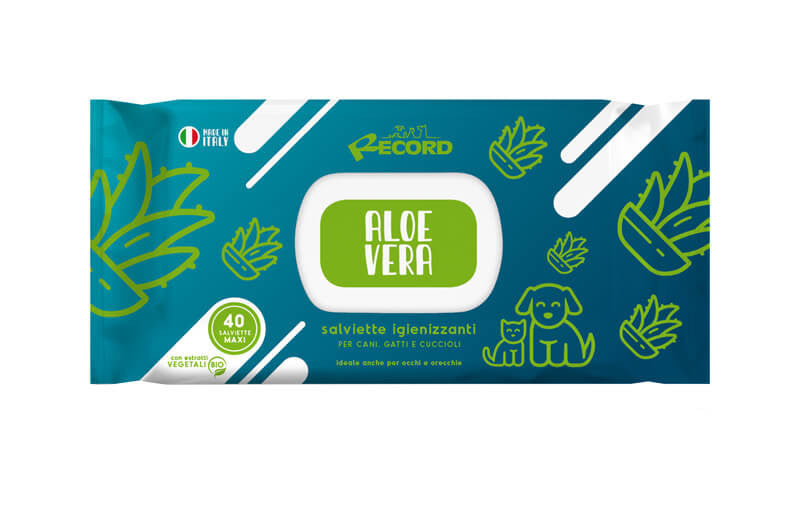Servetele umede igienice - cu aroma de aloe vera - .