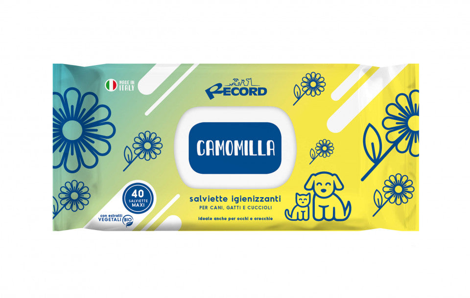 Servetele umede igienice - cu aroma de musetel - .