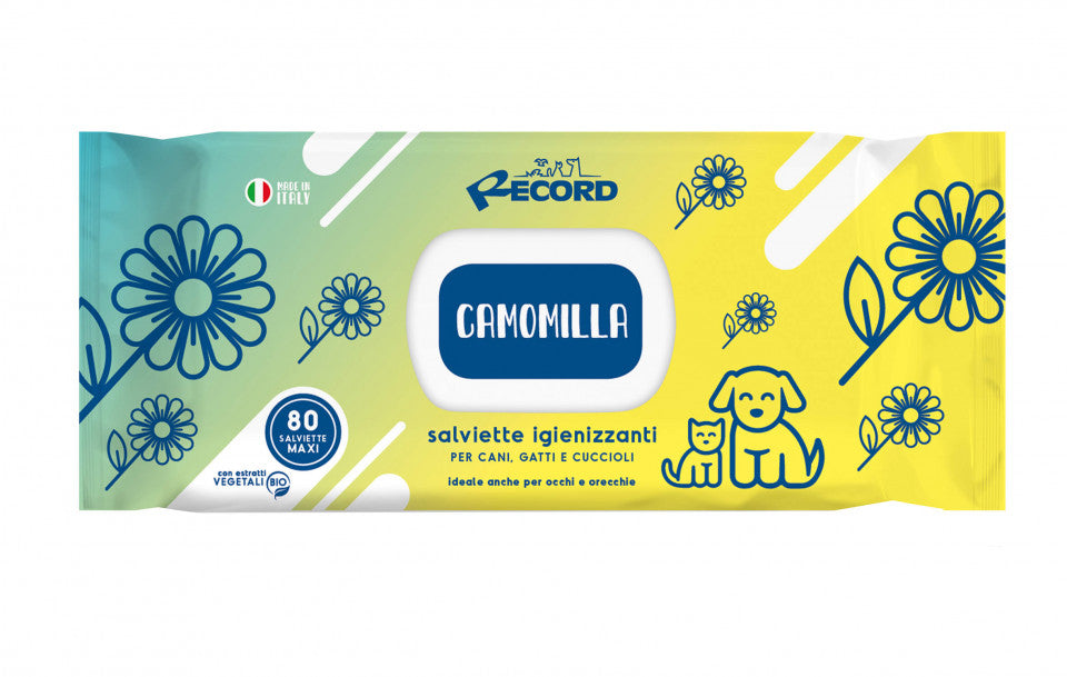 Servetele umede igienice - cu aroma de musetel - .