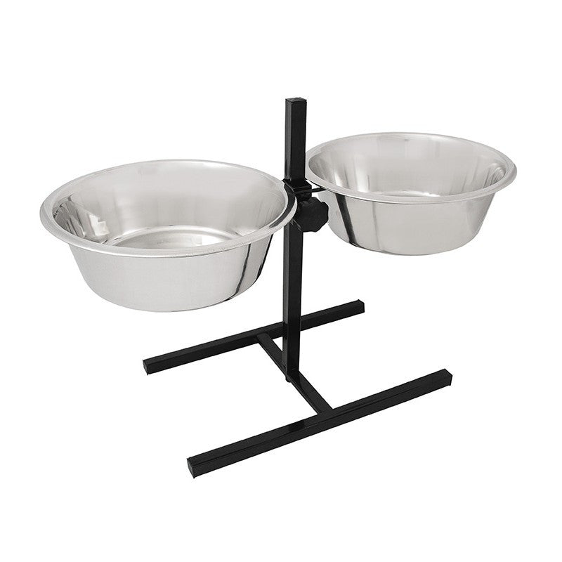 Bowl set, with stand - 2x4L