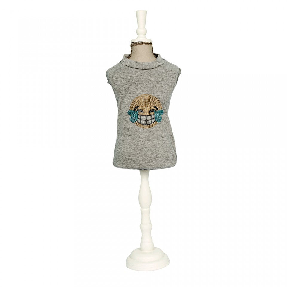 Tricou Happiness - S - Gri