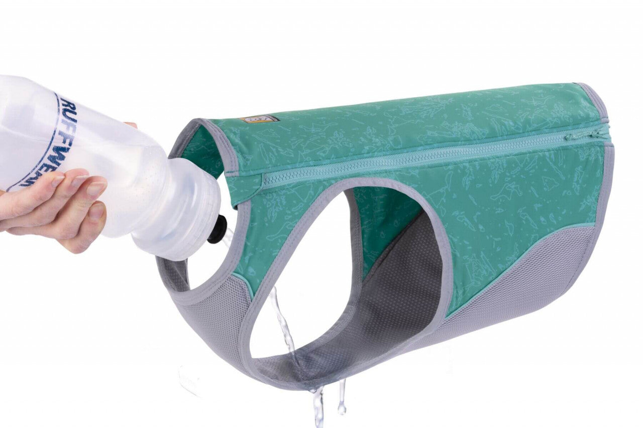 Ruffwear Swamp Cooler Cooling Vest - XL - Aurora Teal