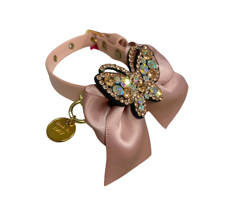 Zgarda Butterfly Wings - 25cm - Roz