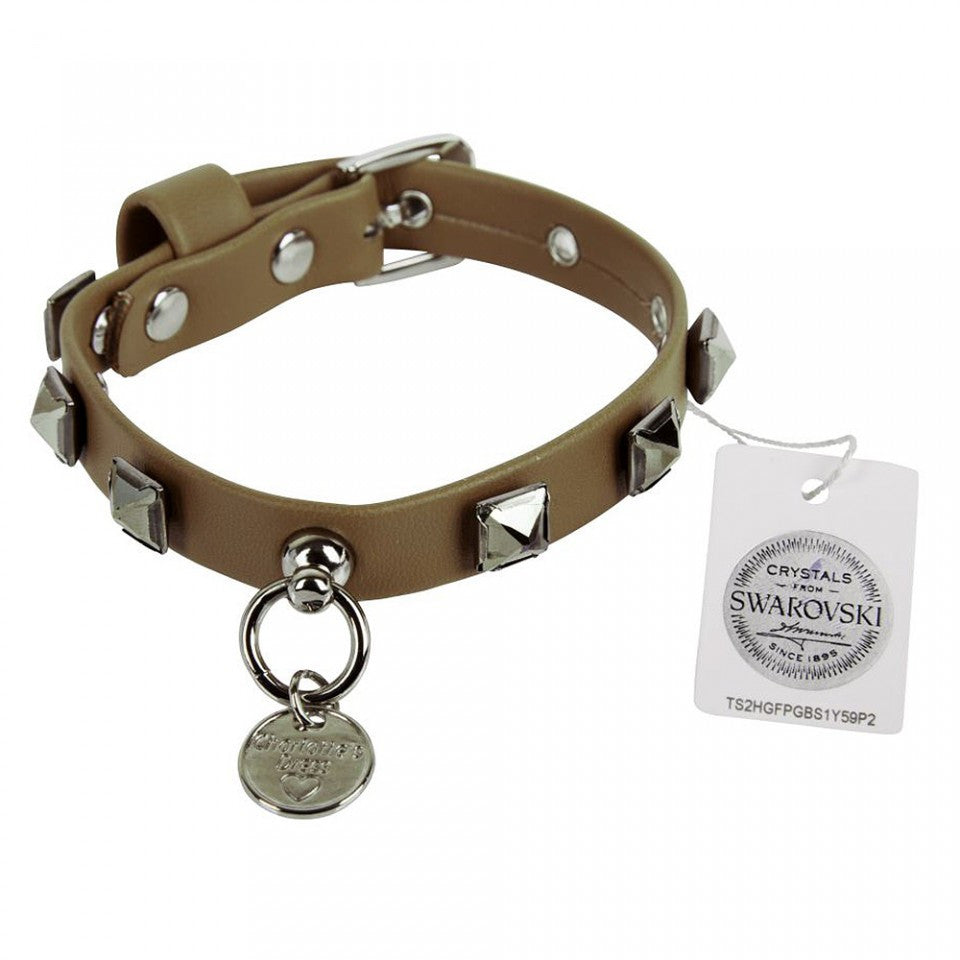 Charlotte's Dress Collar, Swarovski - Square