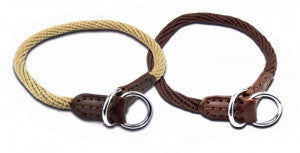 Zgarda cordelina, piele - 70cm