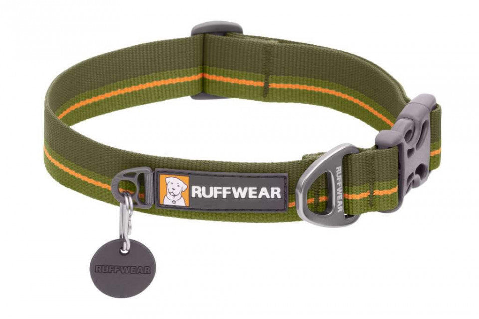Ruffwear Flat Out Collar - S - Forest Horizon