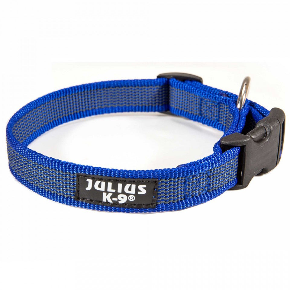 JK9 IDC Color & Gray Collar - 27-42cm - Blue