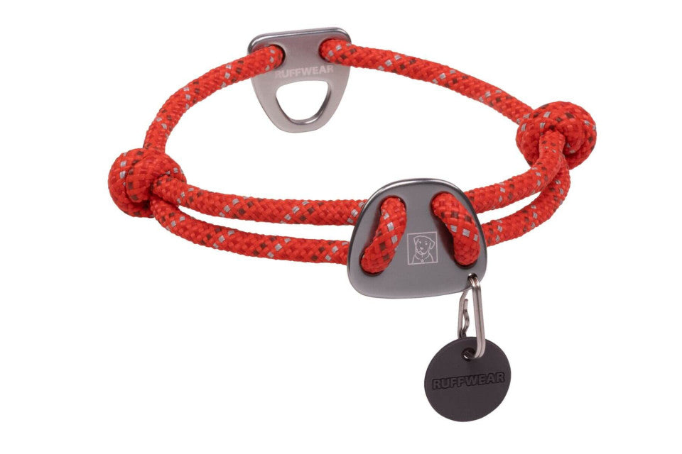 Zgarda Knot-a-Collar Ruffwear - L - Red Sumac
