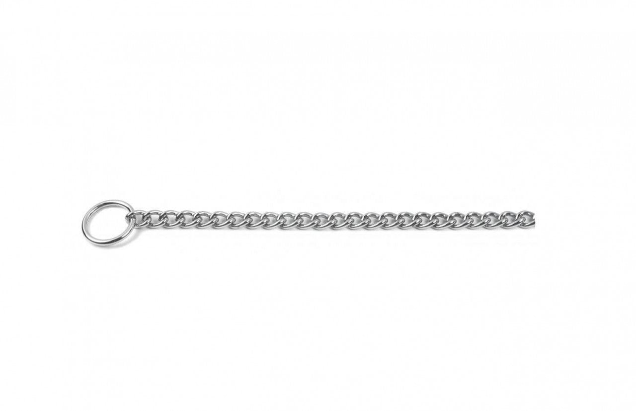 Zgarda metal, strangulanta - 75cm