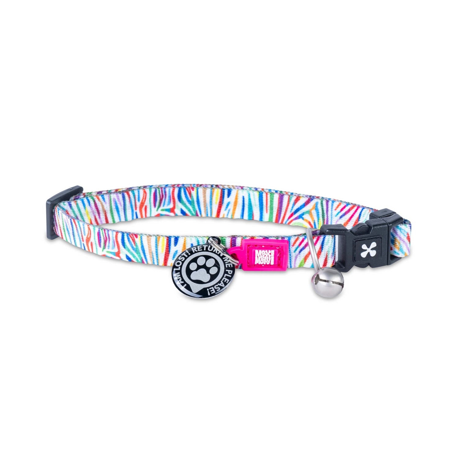 Zgarda pisici Max & Molly Smart ID - Magic Zebra